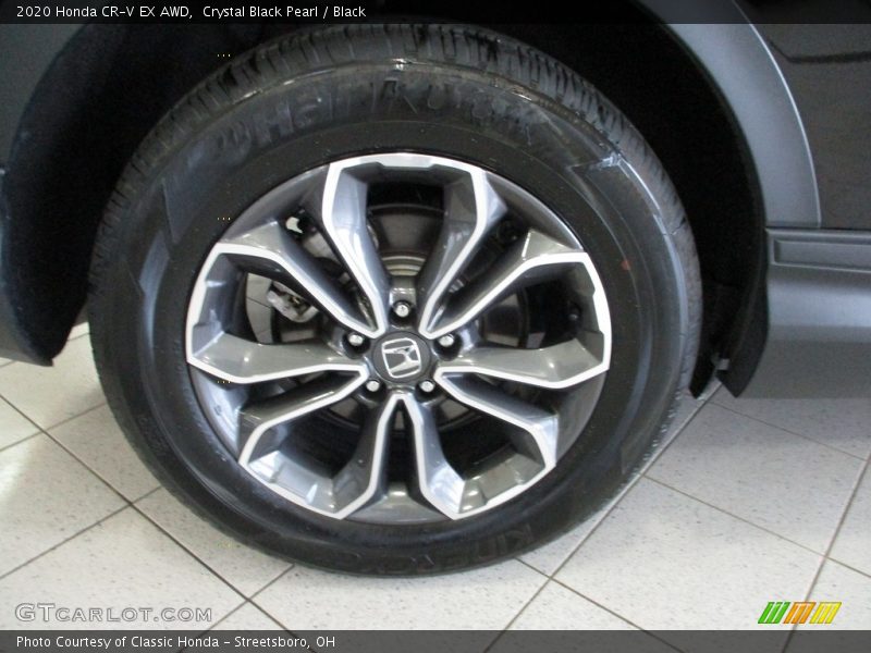Crystal Black Pearl / Black 2020 Honda CR-V EX AWD