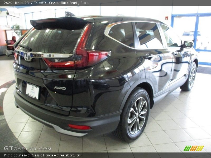 Crystal Black Pearl / Black 2020 Honda CR-V EX AWD
