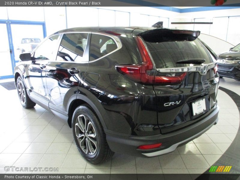 Crystal Black Pearl / Black 2020 Honda CR-V EX AWD