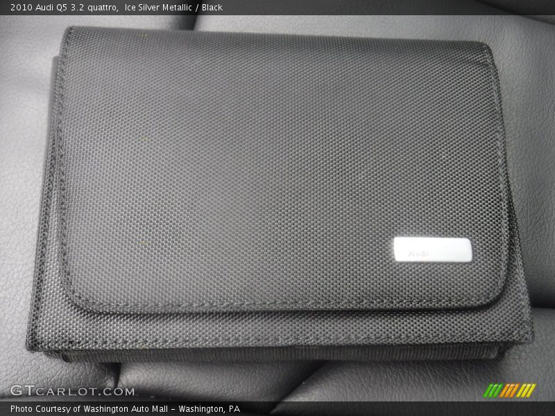 Ice Silver Metallic / Black 2010 Audi Q5 3.2 quattro
