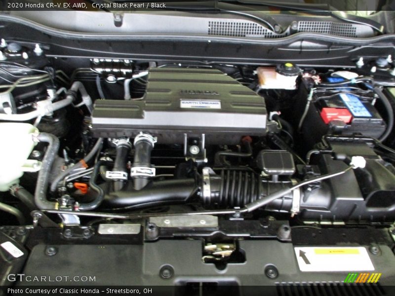 Crystal Black Pearl / Black 2020 Honda CR-V EX AWD