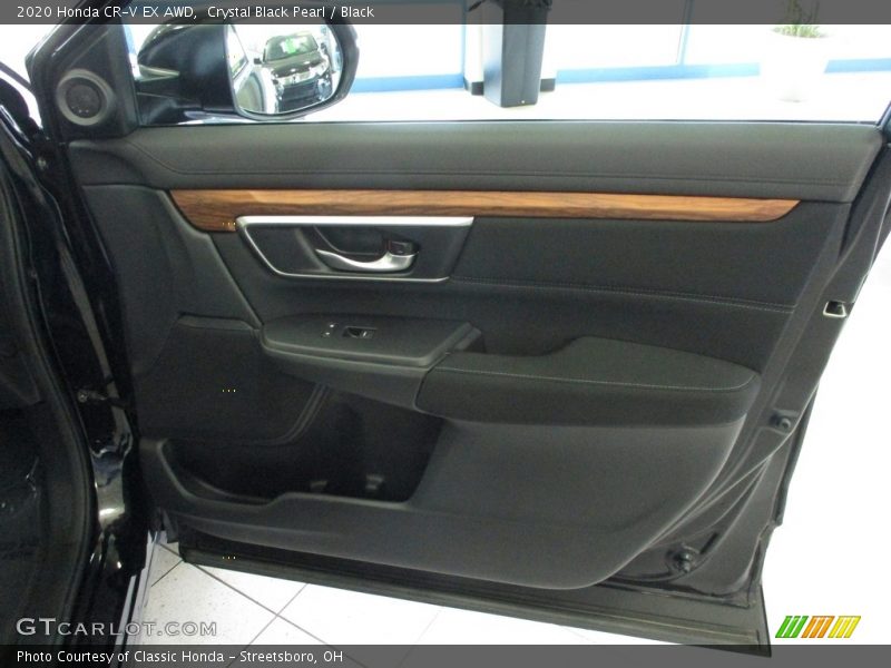 Crystal Black Pearl / Black 2020 Honda CR-V EX AWD