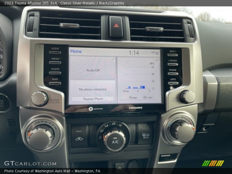 Classic Silver Metallic / Black/Graphite 2023 Toyota 4Runner SR5 4x4