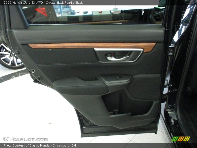 Crystal Black Pearl / Black 2020 Honda CR-V EX AWD