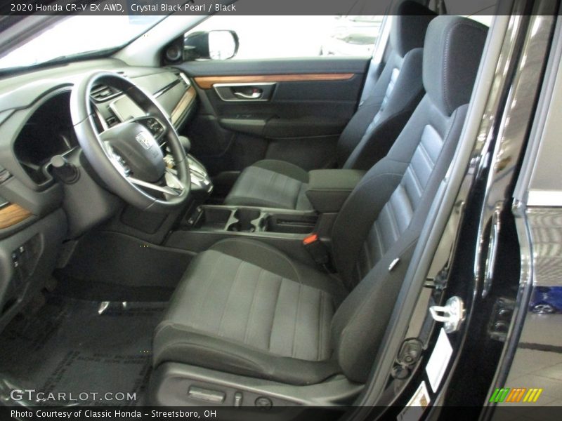 Crystal Black Pearl / Black 2020 Honda CR-V EX AWD