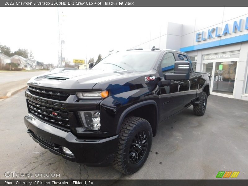 Black / Jet Black 2023 Chevrolet Silverado 2500HD LTZ Crew Cab 4x4