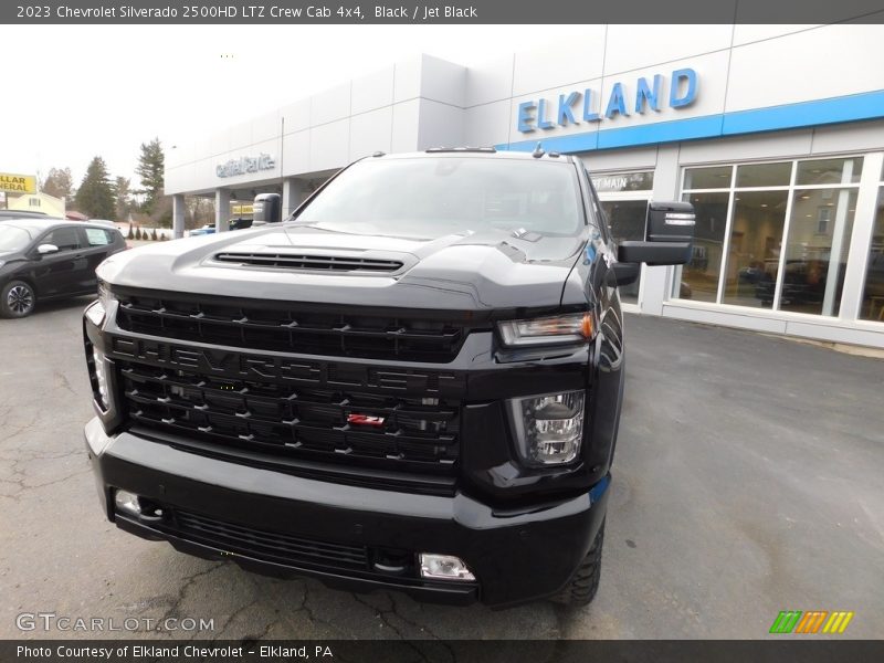 Black / Jet Black 2023 Chevrolet Silverado 2500HD LTZ Crew Cab 4x4