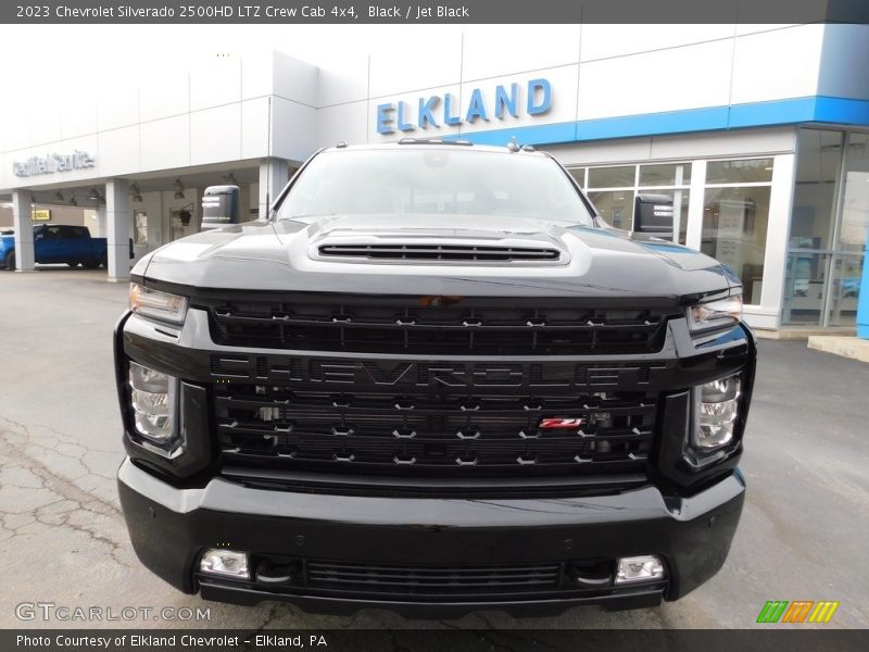 Black / Jet Black 2023 Chevrolet Silverado 2500HD LTZ Crew Cab 4x4