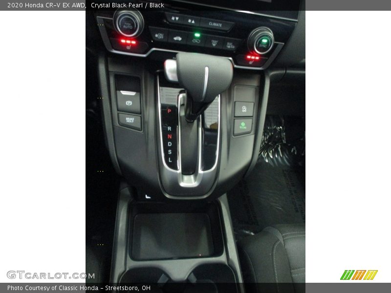 Crystal Black Pearl / Black 2020 Honda CR-V EX AWD
