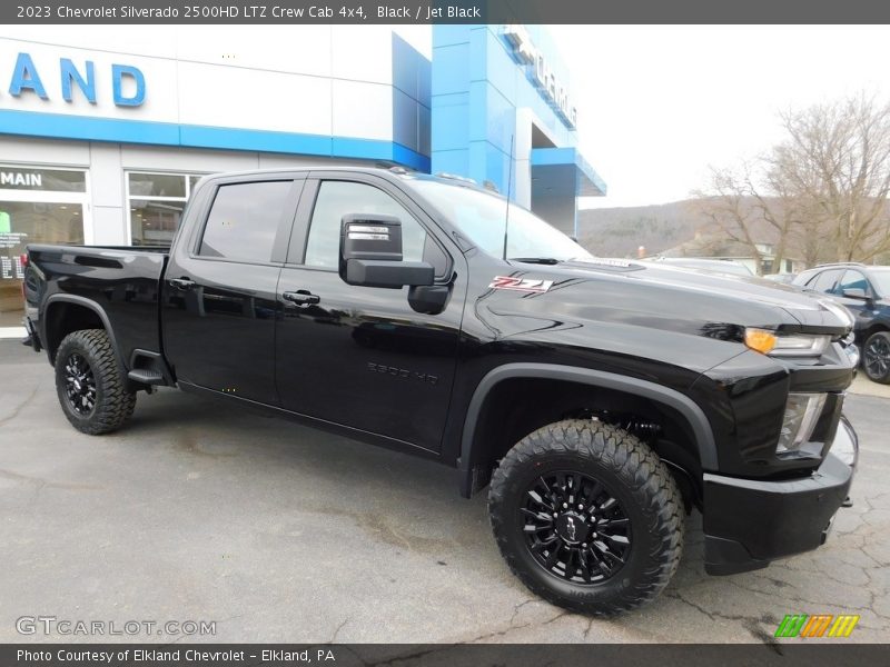 Black / Jet Black 2023 Chevrolet Silverado 2500HD LTZ Crew Cab 4x4
