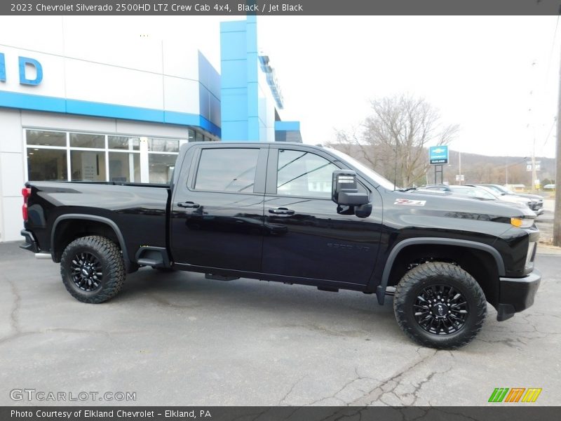 Black / Jet Black 2023 Chevrolet Silverado 2500HD LTZ Crew Cab 4x4