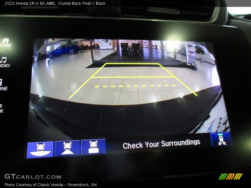 Crystal Black Pearl / Black 2020 Honda CR-V EX AWD