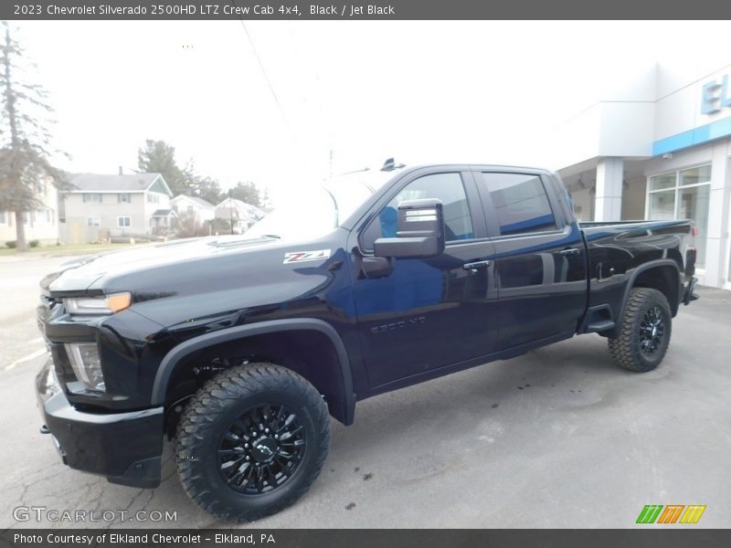 Black / Jet Black 2023 Chevrolet Silverado 2500HD LTZ Crew Cab 4x4