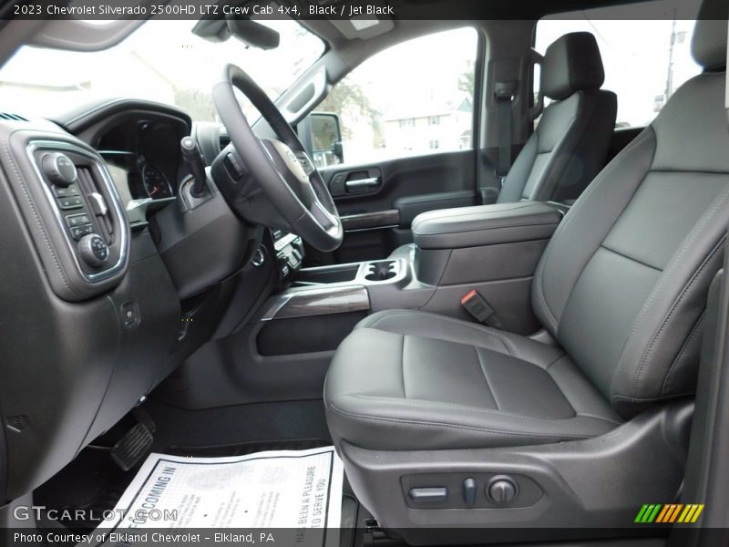  2023 Silverado 2500HD LTZ Crew Cab 4x4 Jet Black Interior