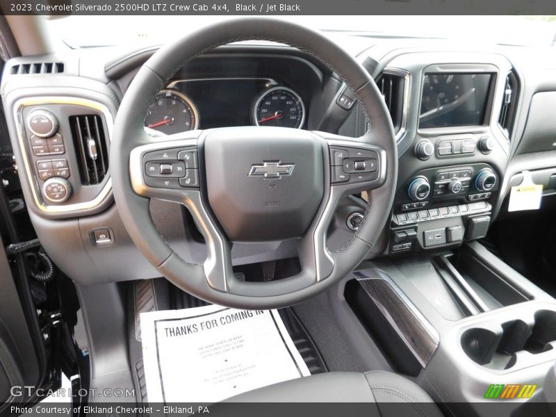 Black / Jet Black 2023 Chevrolet Silverado 2500HD LTZ Crew Cab 4x4