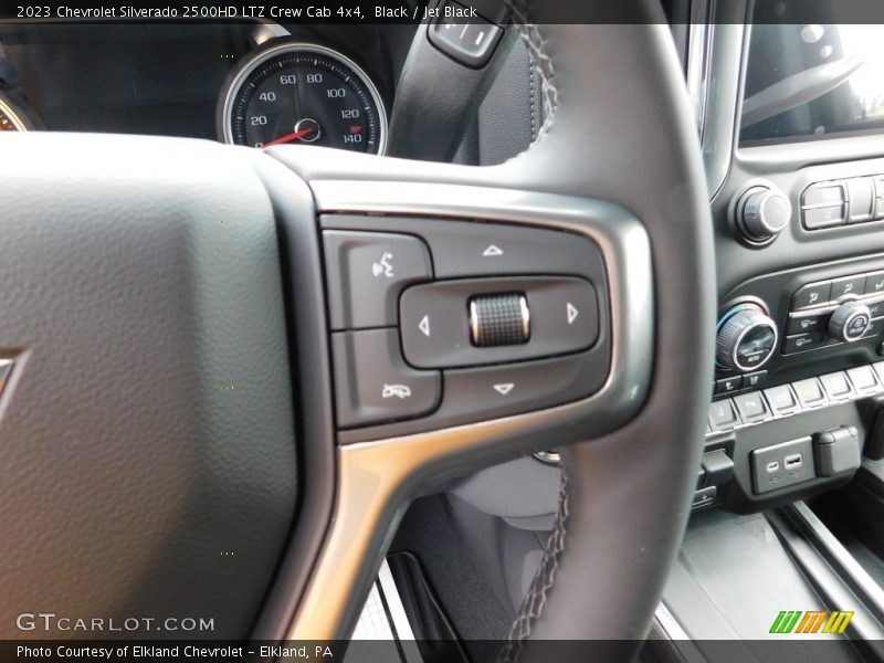 Black / Jet Black 2023 Chevrolet Silverado 2500HD LTZ Crew Cab 4x4