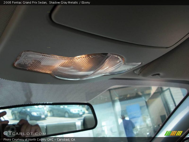 Shadow Gray Metallic / Ebony 2008 Pontiac Grand Prix Sedan