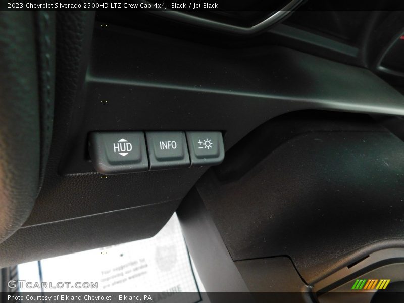 Black / Jet Black 2023 Chevrolet Silverado 2500HD LTZ Crew Cab 4x4