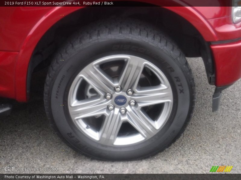 Ruby Red / Black 2019 Ford F150 XLT Sport SuperCrew 4x4