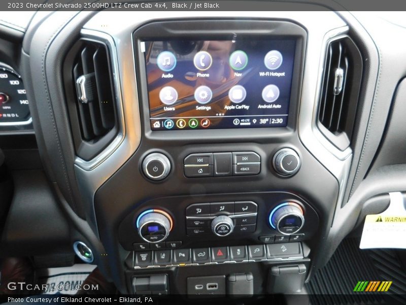 Black / Jet Black 2023 Chevrolet Silverado 2500HD LTZ Crew Cab 4x4