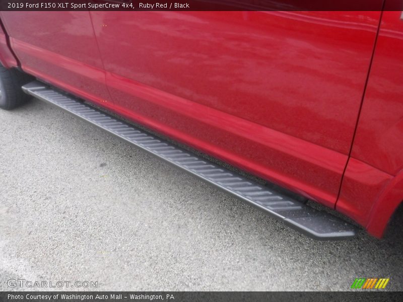 Ruby Red / Black 2019 Ford F150 XLT Sport SuperCrew 4x4
