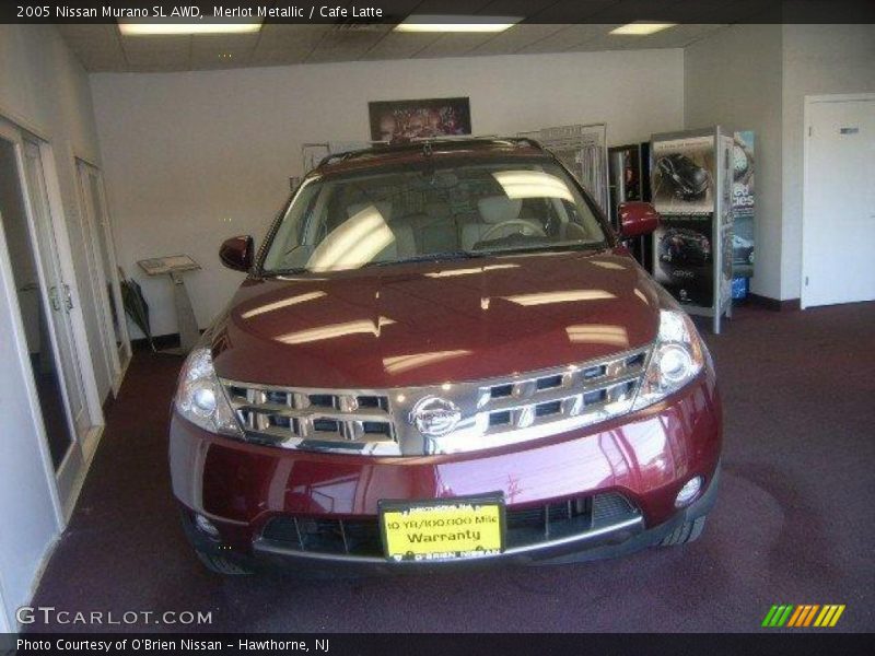Merlot Metallic / Cafe Latte 2005 Nissan Murano SL AWD
