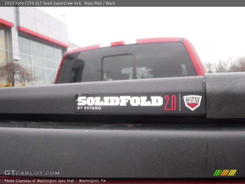 Ruby Red / Black 2019 Ford F150 XLT Sport SuperCrew 4x4