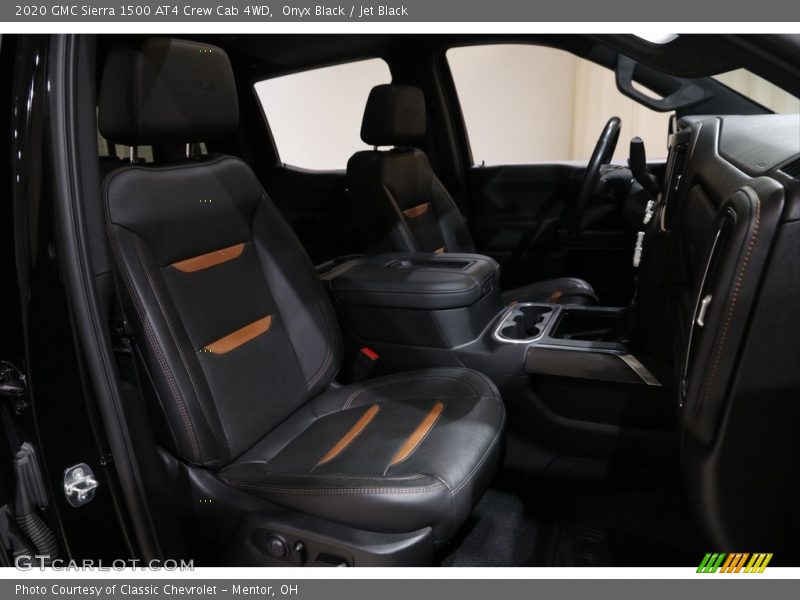 Front Seat of 2020 Sierra 1500 AT4 Crew Cab 4WD