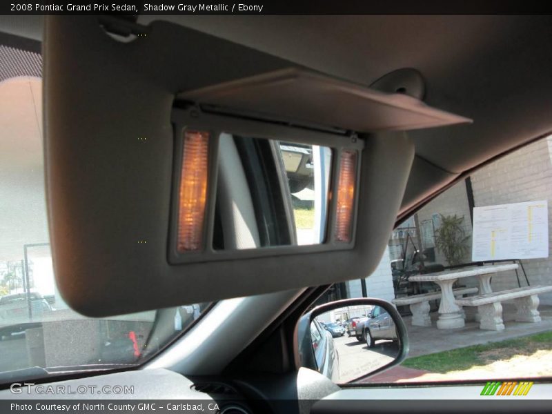 Shadow Gray Metallic / Ebony 2008 Pontiac Grand Prix Sedan