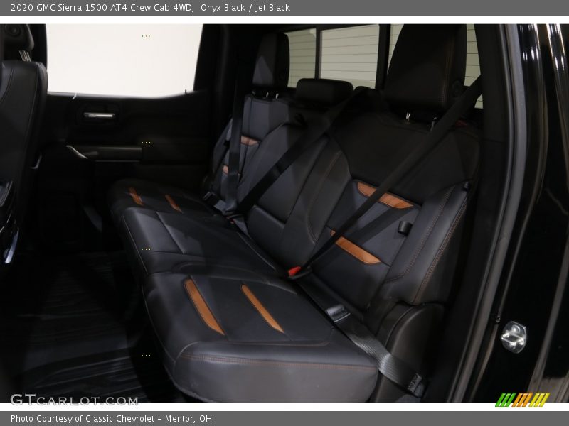 Rear Seat of 2020 Sierra 1500 AT4 Crew Cab 4WD