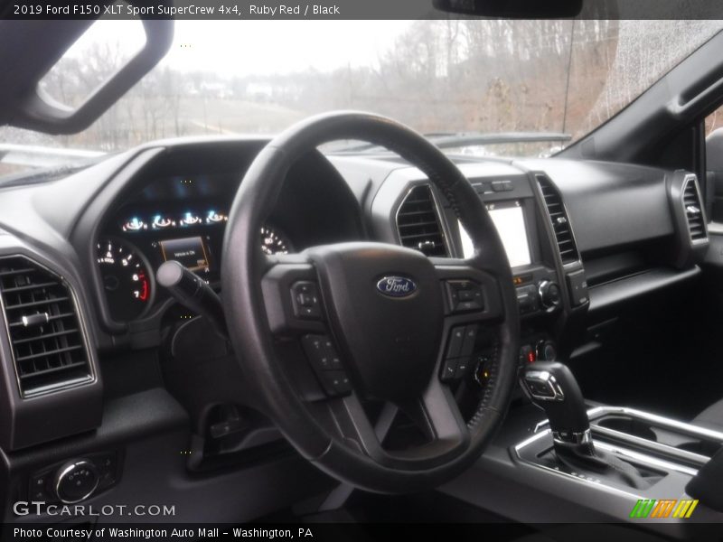 Ruby Red / Black 2019 Ford F150 XLT Sport SuperCrew 4x4