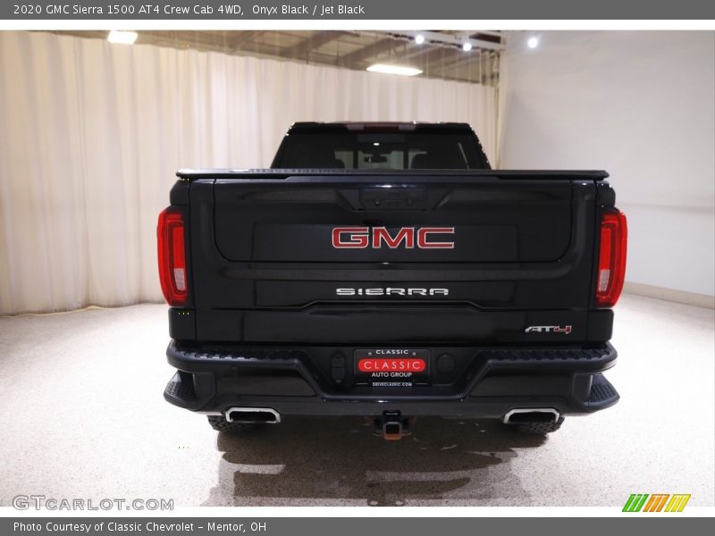 Exhaust of 2020 Sierra 1500 AT4 Crew Cab 4WD