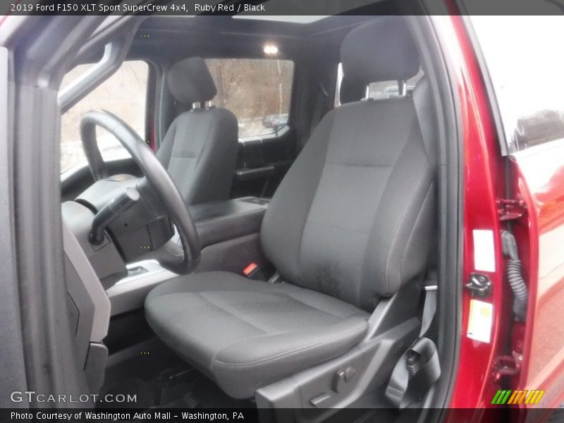 Ruby Red / Black 2019 Ford F150 XLT Sport SuperCrew 4x4