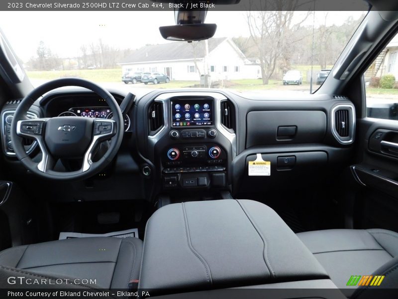 Black / Jet Black 2023 Chevrolet Silverado 2500HD LTZ Crew Cab 4x4