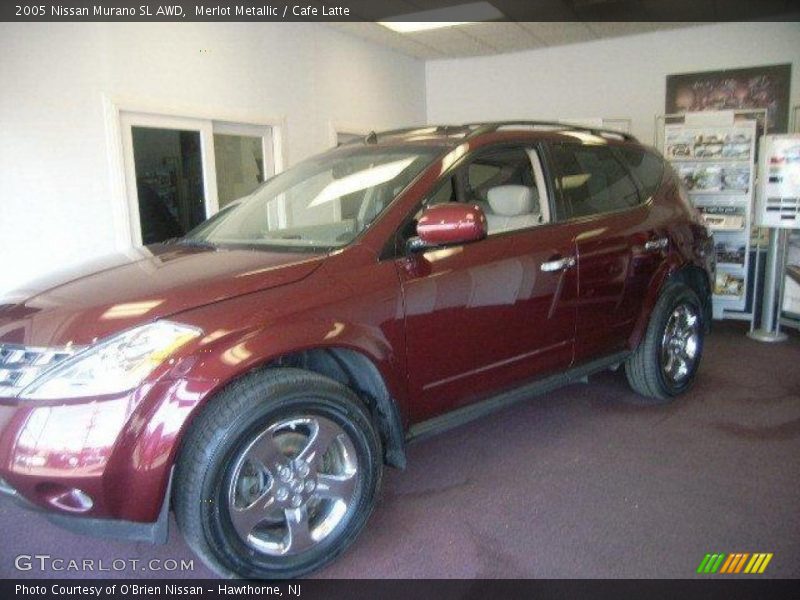 Merlot Metallic / Cafe Latte 2005 Nissan Murano SL AWD
