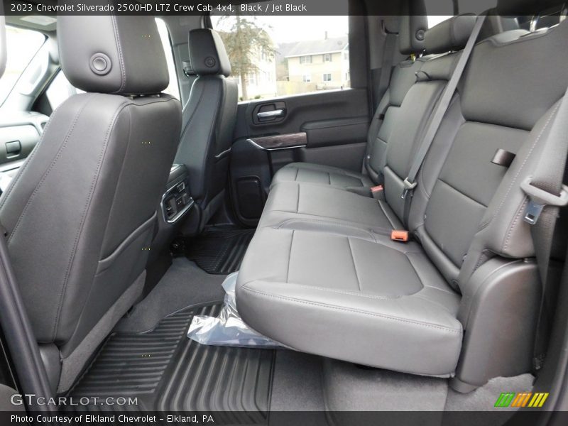 Rear Seat of 2023 Silverado 2500HD LTZ Crew Cab 4x4