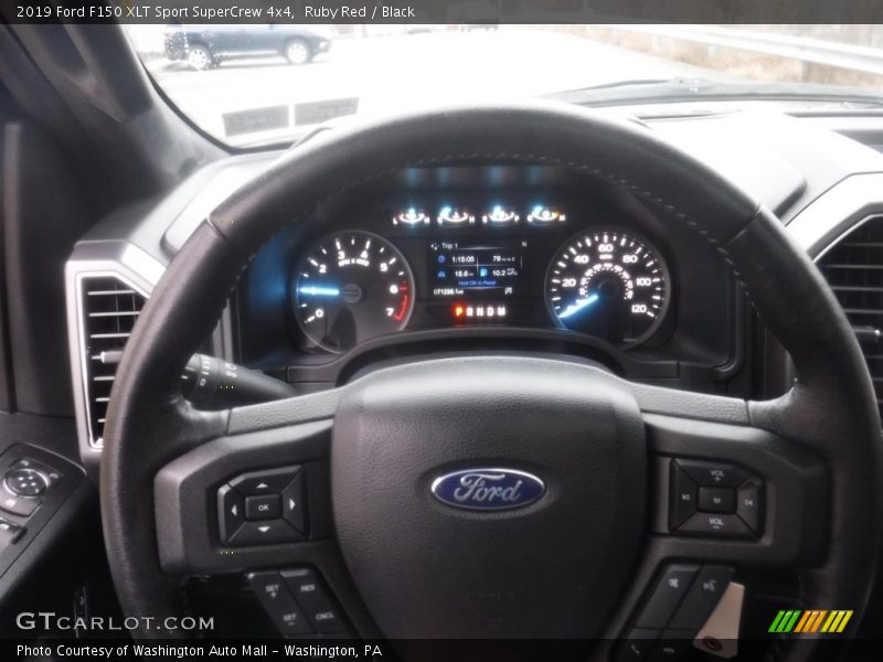 Ruby Red / Black 2019 Ford F150 XLT Sport SuperCrew 4x4