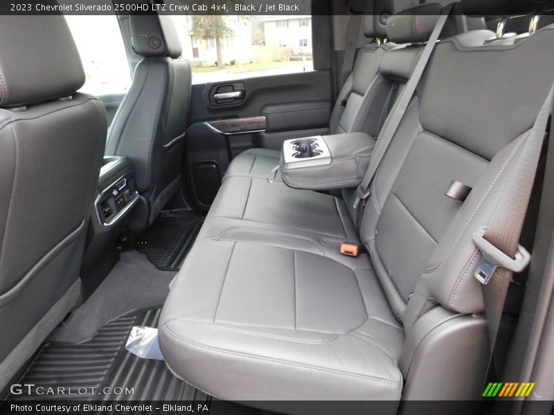 Rear Seat of 2023 Silverado 2500HD LTZ Crew Cab 4x4