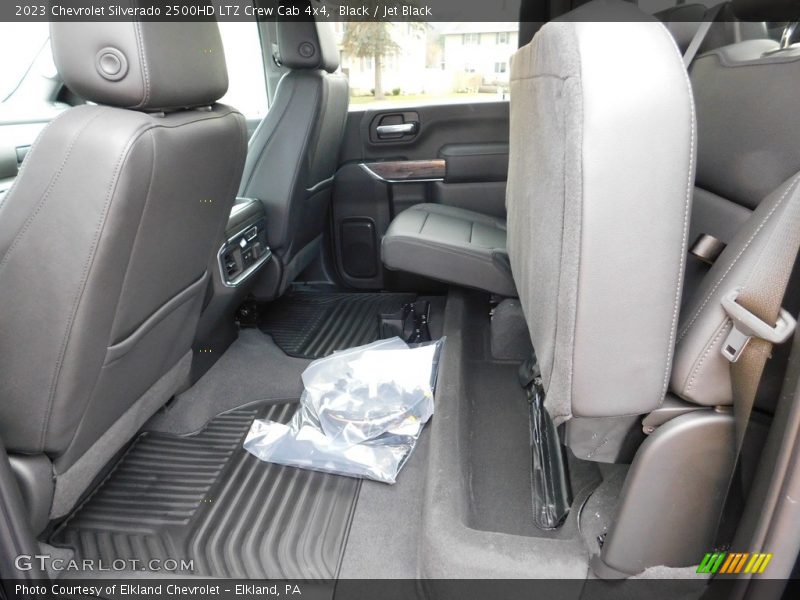 Rear Seat of 2023 Silverado 2500HD LTZ Crew Cab 4x4
