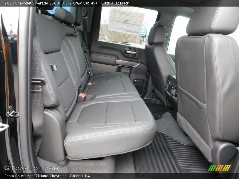Rear Seat of 2023 Silverado 2500HD LTZ Crew Cab 4x4