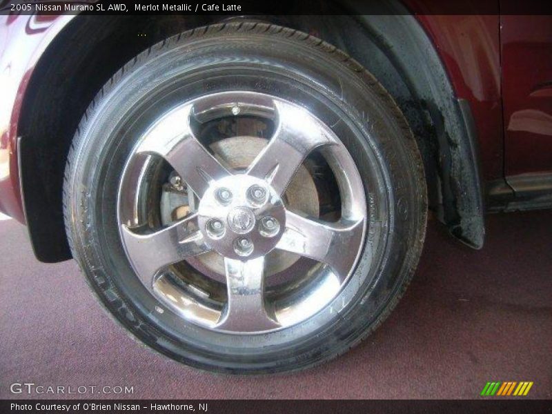 Merlot Metallic / Cafe Latte 2005 Nissan Murano SL AWD