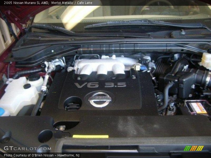 Merlot Metallic / Cafe Latte 2005 Nissan Murano SL AWD