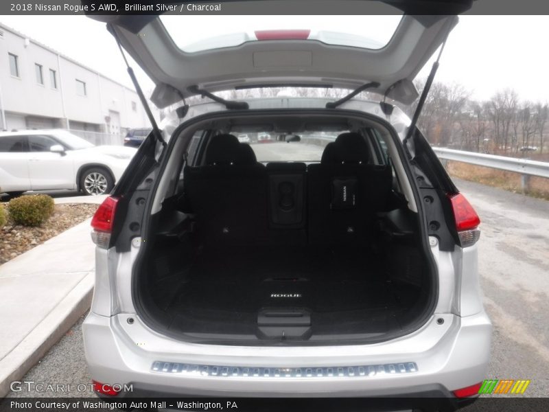 Brilliant Silver / Charcoal 2018 Nissan Rogue S AWD