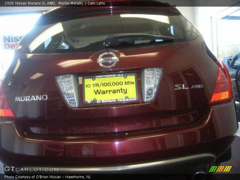 Merlot Metallic / Cafe Latte 2005 Nissan Murano SL AWD