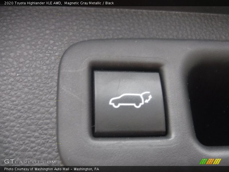 Magnetic Gray Metallic / Black 2020 Toyota Highlander XLE AWD