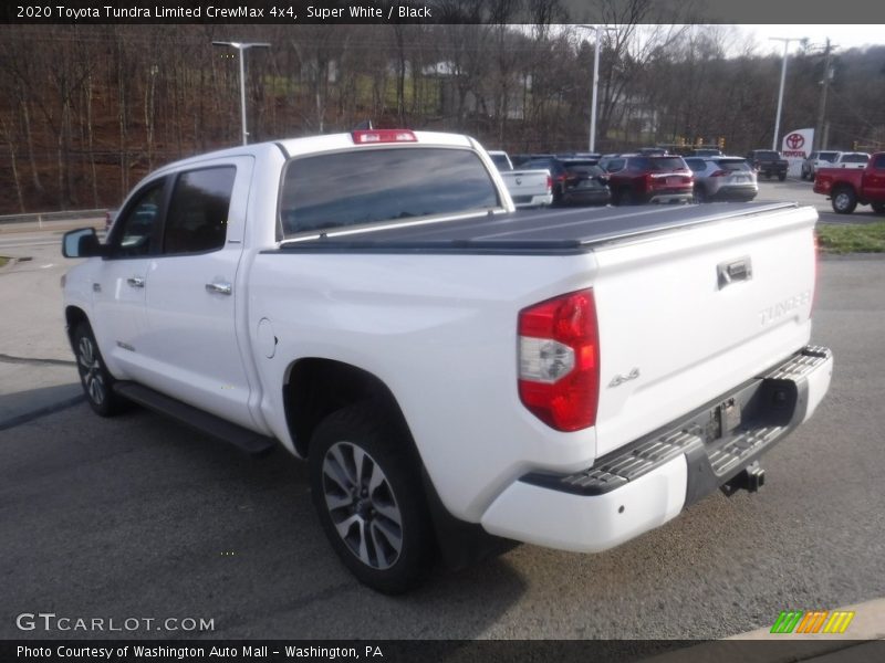 Super White / Black 2020 Toyota Tundra Limited CrewMax 4x4