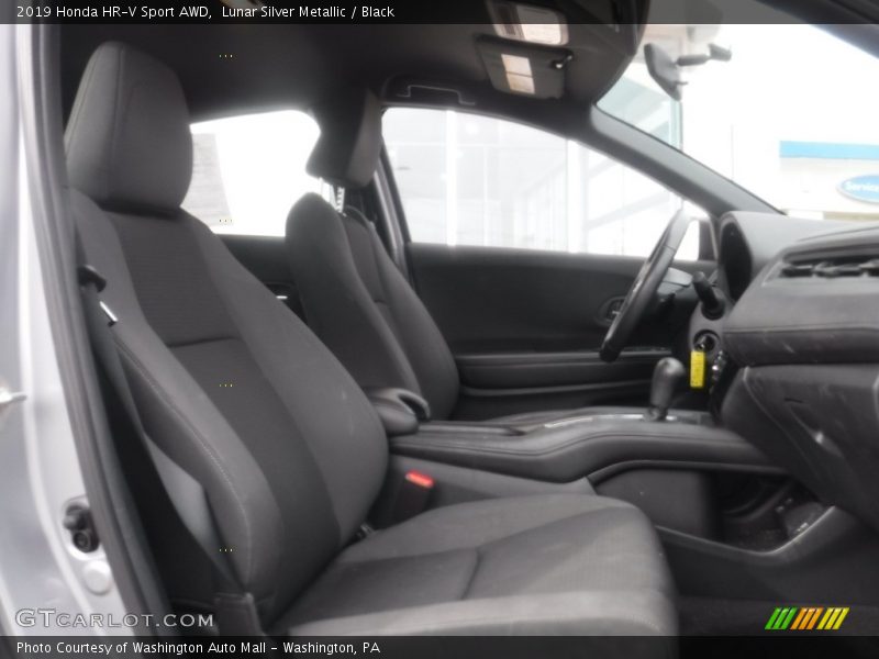 Lunar Silver Metallic / Black 2019 Honda HR-V Sport AWD