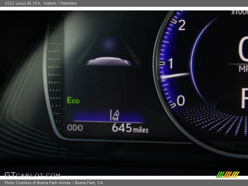 Iridium / Palomino 2022 Lexus ES 350