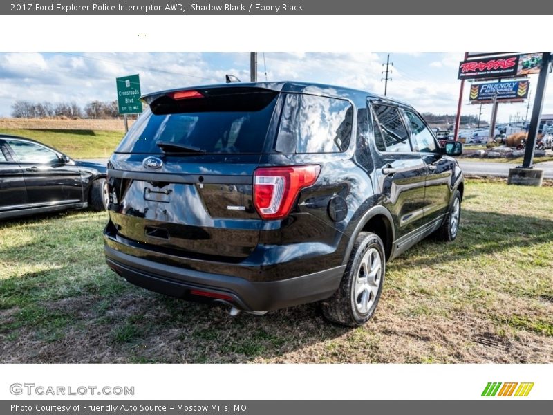 Shadow Black / Ebony Black 2017 Ford Explorer Police Interceptor AWD