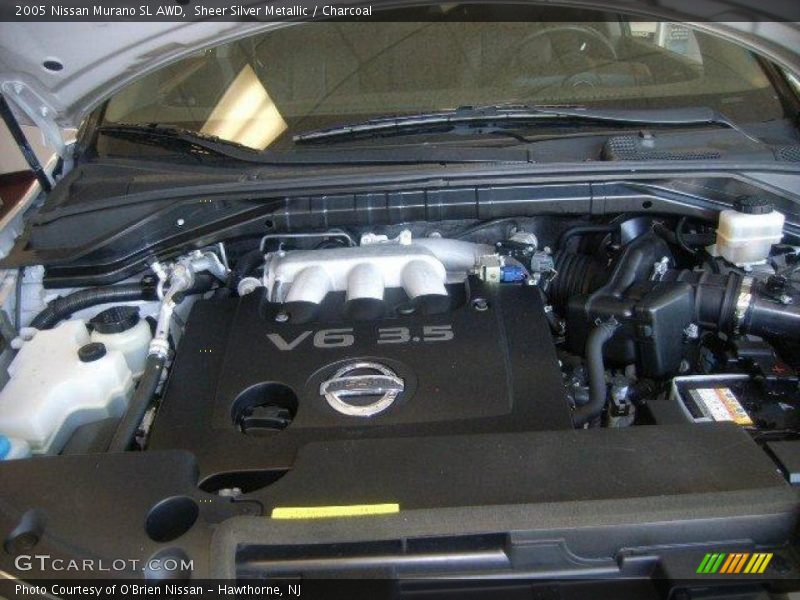 Sheer Silver Metallic / Charcoal 2005 Nissan Murano SL AWD